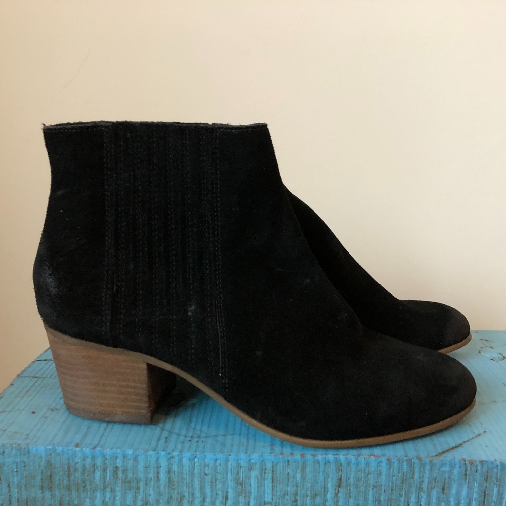 Dolce Vita Black Suede Bootie